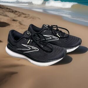 Brooks Glycerin 19 Women's Black/White Running Shoes Size 8.5B